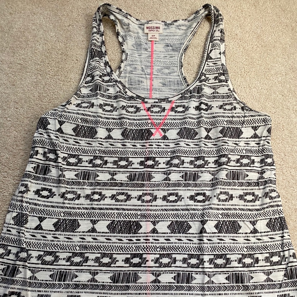 Mossimo Aztec pattern tank top